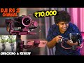 ₹70,000 DJI RS Pro Combo - Unboxing and Review - Comparison Video - Irfan's View