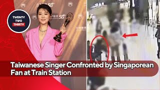 Taiwanese Singer Confronted by Fan at Train Station – A Stalker’s Obsession Gone Too Far?