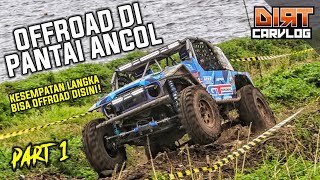 JARANG TERJADI! OFFROAD DI PANTAI ANCOL! (PART 1) | DIRT CARVLOG #260