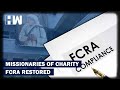 Headlines: FCRA of Missionaries of Charity, NGO Founded By Mother Teresa Restored By MHA