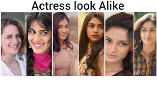 Actress look alike | Actress with Same face cut