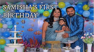 FIRST BIRTHDAY CELEBRATION|BABY GIRL|SAMISHA|BIRTHDAY THEME| PHOTOSHOOT IDEAS INDIA| BIKER BABY GIRL