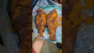 2 Fish Fry ₹50/- Baba Star Fish Fry SR Nagar Hyderabad #fish #shorts #streetfood