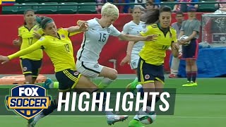 Carli Lloyd converts to double USA advantage - FIFA Women's World Cup 2015 Highlights