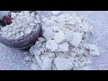 White soft gym chalk crushing | Crispy | Satisfying | ASMR