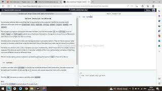 Declare JavaScript Variables freecodecamp