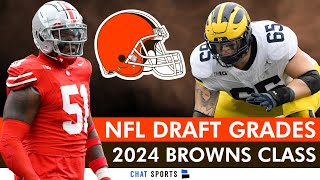 Browns Draft Grades: All 7 Rounds From 2024 NFL Draft Ft. Mike Hall & Zak Zinter