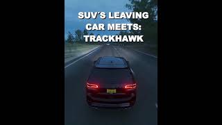 SUV´s leaving car meet - Forza Horizon 4 #Shorts