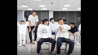 【TF家族三代】《练习生日常不过的日常 28》陈天润 CUT｜开工是从课间小游戏开始热身