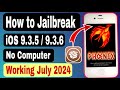 How To Jailbreak iOS 9.3.6 / 9.3.5 in 2024! No PC (iPhone 4s/5, iPad 2/3/4/Mini) - Technical Tick