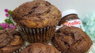 Moist wheat banana cake/Muffins|ഗോതമ്പും പഴവും nutella കൊണ്ട് ഉണ്ടാക്കിയ യമ്മി മഫിൻസ്|wheat Muffins