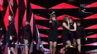 SISTAR [I alone] @SBS Inkigayo Popular song 20120422