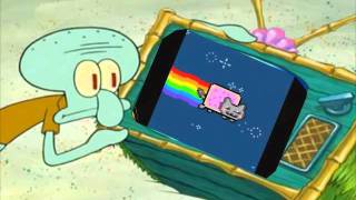 Patrick Hates Poptart Nyan Cat