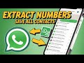 How to Extract WhatsApp Group Numbers 2025 | Export WhatsApp Contacts to Excel (Easy Method)