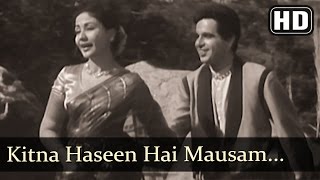 Kitna Haseen Hai Mausam - Azaad Songs - Dilip Kumar - Meena Kumari - Lata Mangeshkar - Filmigaane