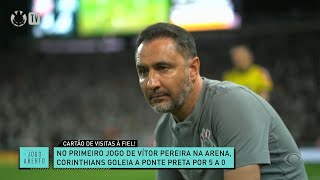 Corinthians goleia em estreia de Vitor Pereira na Arena