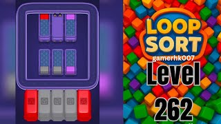 Loop Sort Level 262 Walkthrough Solution