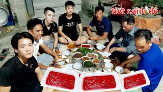 Tiết Canh Dê.Thịt Ch.ó Nấu Một Nồi.Bữa Ăn Gia Đình | Biển Nguyễn ngọc NB