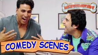 Akshay Kumar & Krishna Funny Scene- Comedy Scenes | Entertainment | Hindi Film