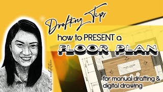 How to make a Floor Plan: Architectural Drawing Presentation using Sketchbook Pro