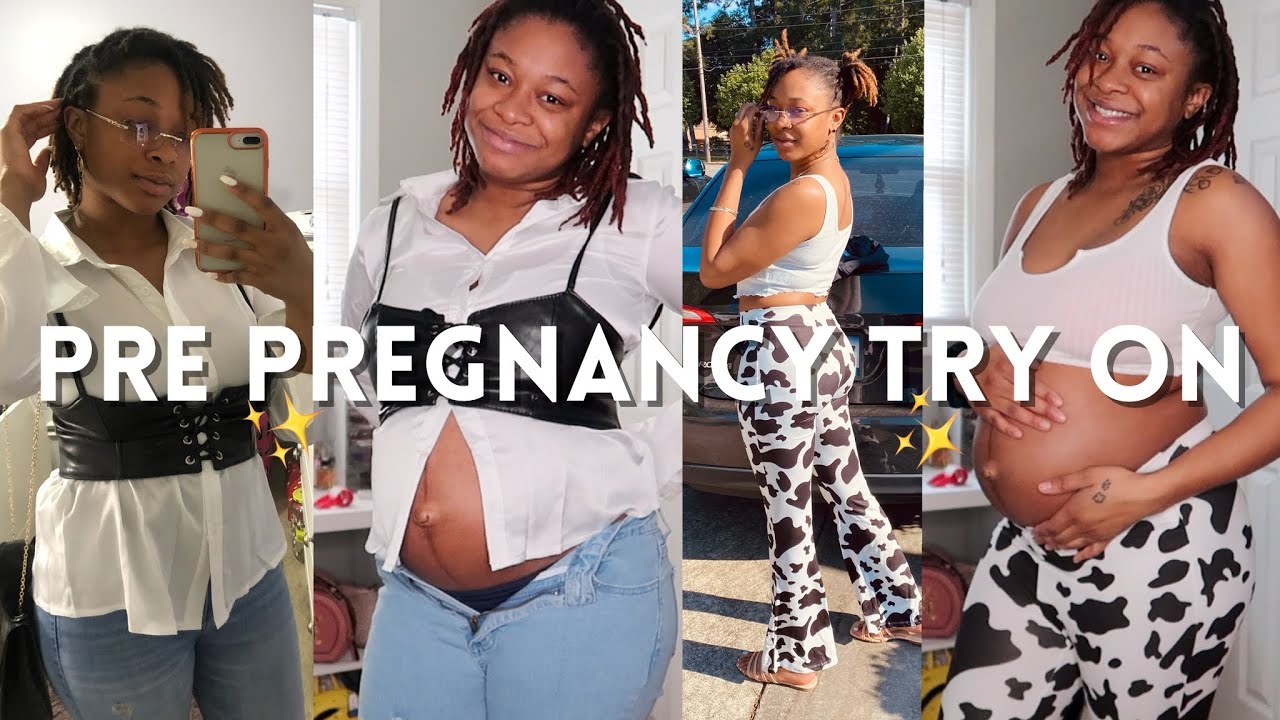 Trying On My Pre Pregnancy Clothes Youtube
