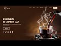 Coffee Website Using HTML & CSS | Step by Step Tutorial | Fast Code