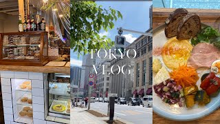 SUB | Tokyo Vlog | Recommended cafes in Nihonbashi | Relaxing day at a cafe in Nihonbashi☕️