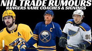 NHL Trade Rumours - Eichel Update, Tarasenko, Forsberg, Ekholm + Signings
