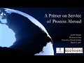 Service of Process Webinar