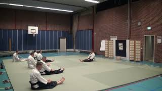 Aikido Yuishinkai Alkmaar training 20-01-2025