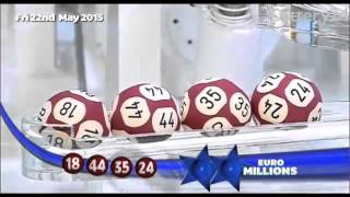 2015 05 22 Euro Millions Number and draw results