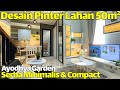 Desain Rumah Minimalis di Lahan 50m2 | The Terrace Ayodhya Garden