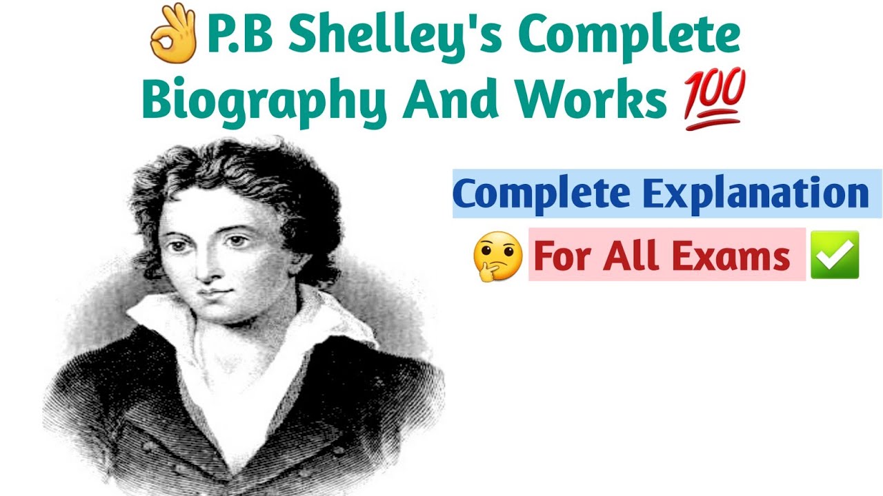 P.B Shelly | P.B Shelley Biography | P.B Shelley Works | P.B Shelley ...