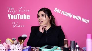 MY FIRST YOUTUBE VIDEO!!! | GRWM