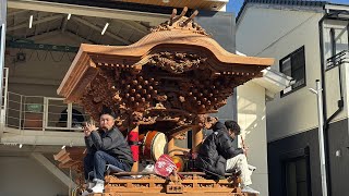 神野町だんじり 鳴り物披露 餅つき 《2025/01/19》