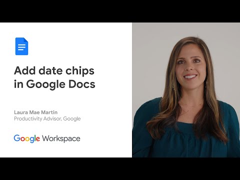 Añadir chips de fecha a Google Docs