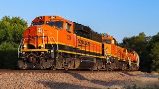 BNSF GP60M Leading the 609 Local Passed Plattsmouth, NE!