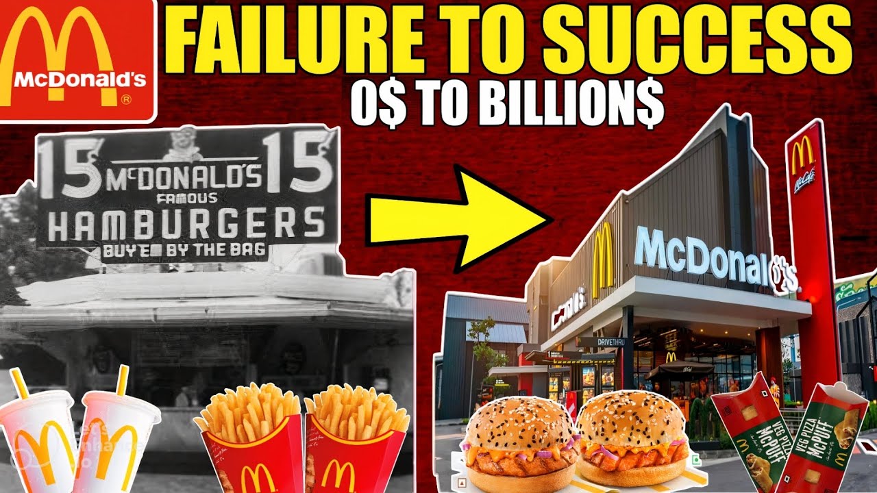 "The Secret To McDonald's Success: From BANKRUPTCY To BILLION DOLLARS ...