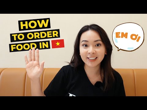 How can I order food and drinks in Vietnamese?