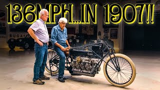 The Fastest Man on Earth: 1907 Curtiss V8 Motorcycle | Jay Lenos Garage
