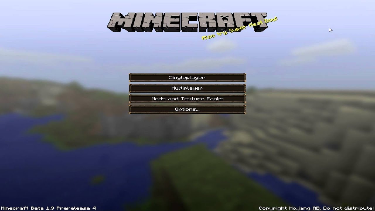 Minecraft Beta 1.9 Prerelease 4 - Download Out! - YouTube