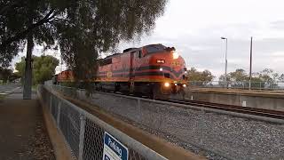 GWA Grain with GM45. GM43 and GM42 heading towards Dry Creek North