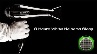 Hair Dryer Sound 54 and Fan Heater Sound 2 | ASMR | 9 Hours White Noise to Sleep and Relax