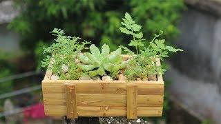 How to make bambo plant pots beautiful at home - Bamboo Furniture