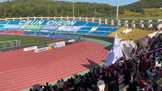 (바모챔피언) 2019/10/20 FC서울 vs 강원fc(감자fc) FC서울 응원가 \