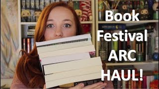 ARC Haul! Book Festivals and Free Swag!