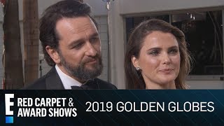 Keri Russell & Matthew Rhys Joke About Golden Globe Noms | E! Red Carpet & Award Shows