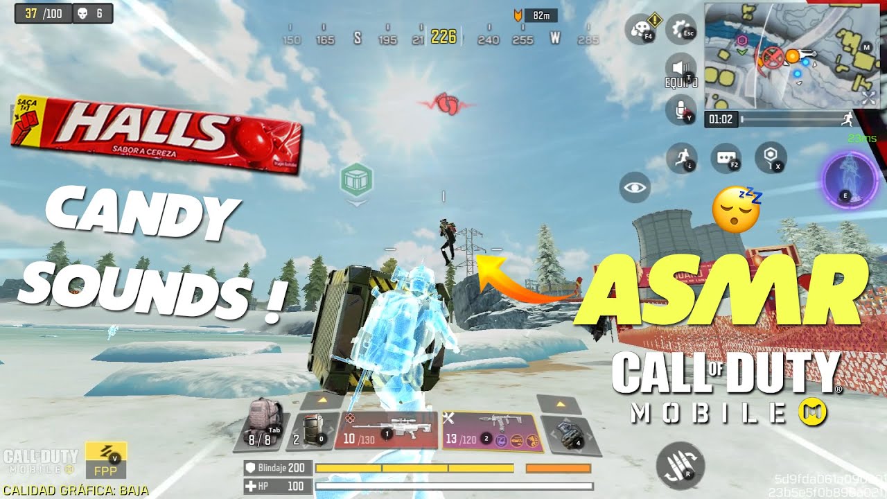 Asmr Cod Mobile Gameplay Candy Sounds Youtube