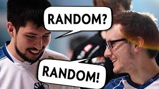 When MIRACLE meet W33 in solo ranked — they RANDOM