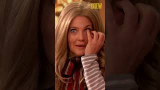 Drew Barrymore Transforms into M3GAN The Doll in interview with Allison Williams | #Shorts